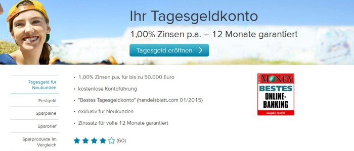 Consorsbank Bietet 1 0 Zinsen Fur Neukunden Bis 25 000 Euro esgeldheute Com